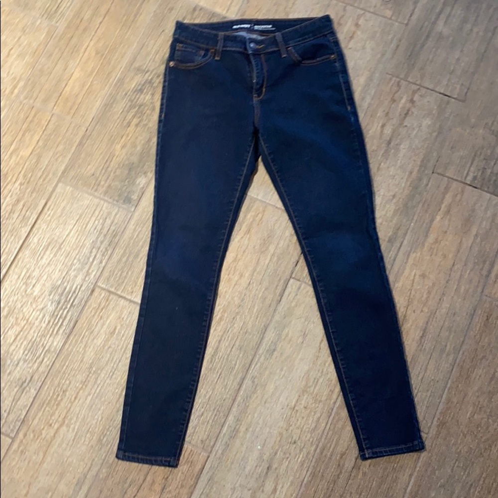 Old Navy- mid rise rockstar jeans- size 6r